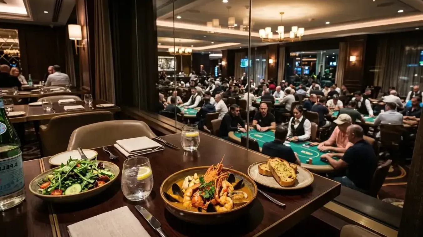 Eucalyptus Dining — casino floor